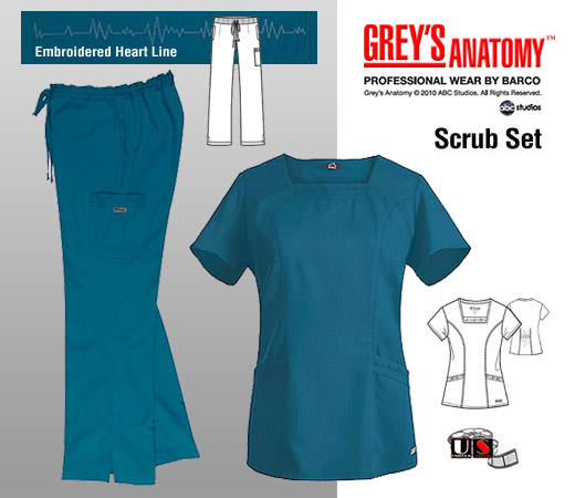 Solid Scrub Missy Fit Sets Solid Scrub Missy Fit Sets